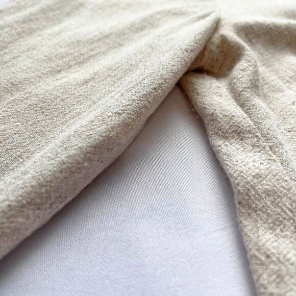 AMANDA MOSS NEALA LINEN BLEND TUNIC TOP IN OATMEAL CREAM - XS - Picture 8 of 11